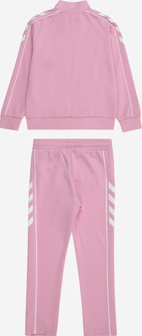 Hummel Тренировочный костюм 'Track' в Ярко-розовый