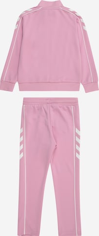 Hummel - Fato de treino 'Track' em rosa