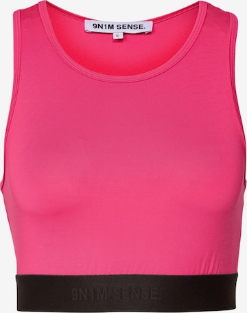 9N1M SENSE Bralette Bra 'Essential' in Pink: front