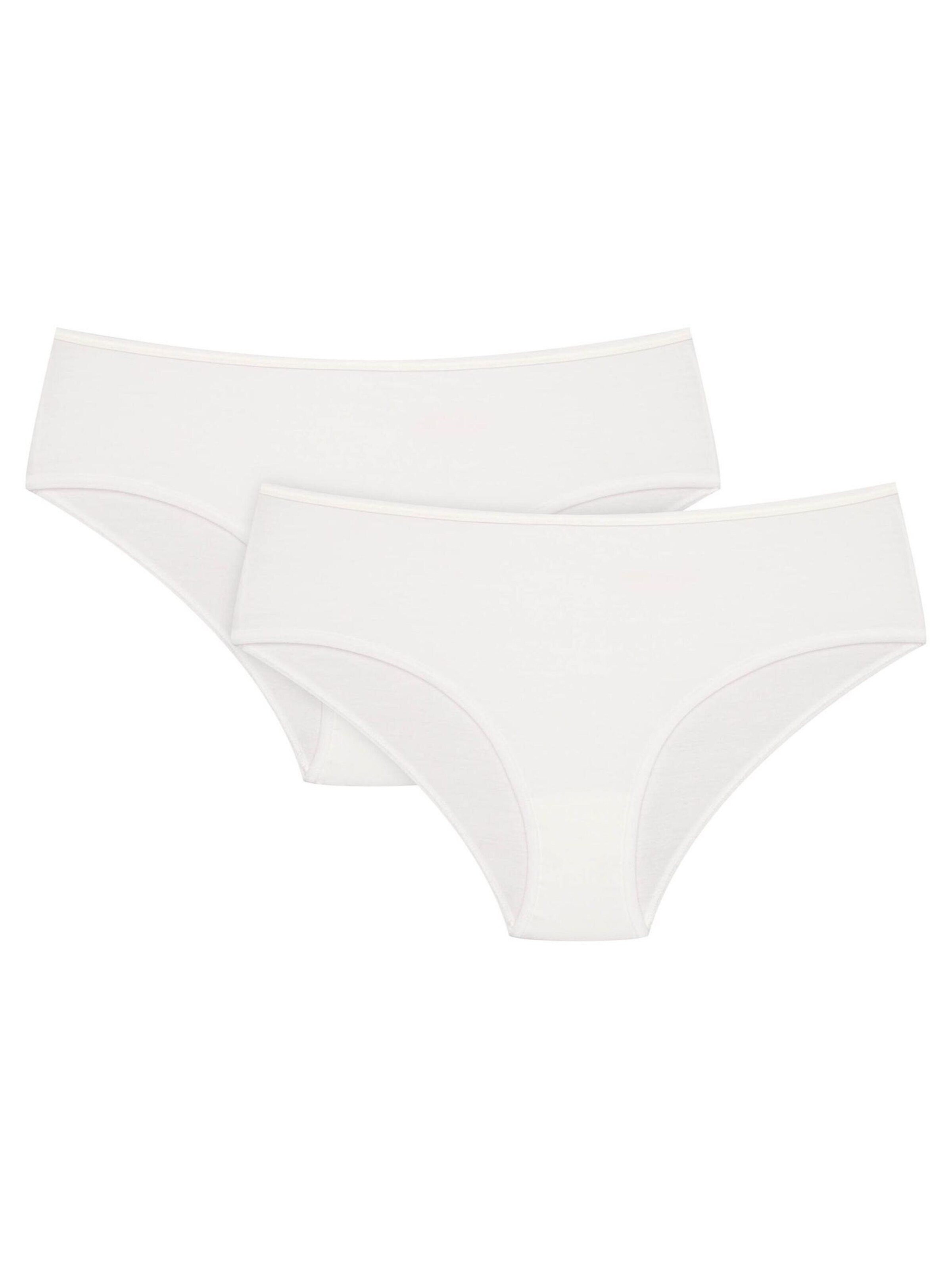 Henderson Boyshorts 'Hipster Blue im 2er Pack, hüftiger Sitz, Viskose Jersey' in Beige: front