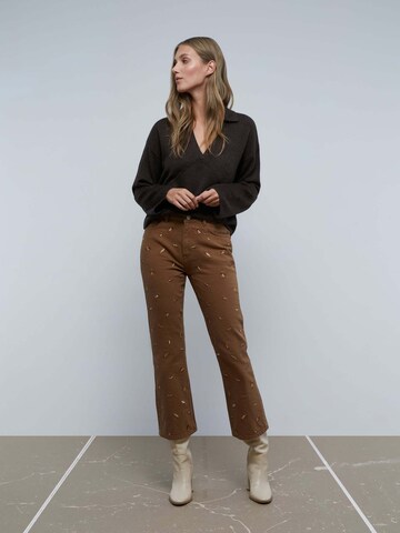 Bootcut Jeans 'Animal' di Scalpers in marrone