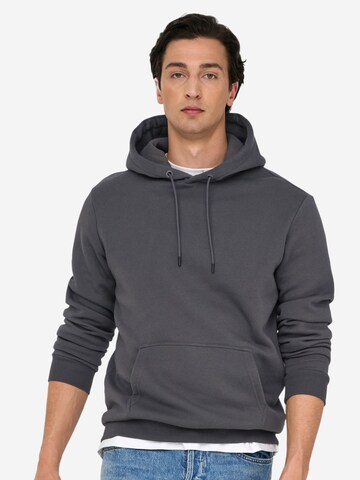 Only & Sons Sweatshirt 'Ceres' in Grey