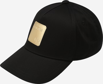 ARMANI EXCHANGE Cap in Black: front