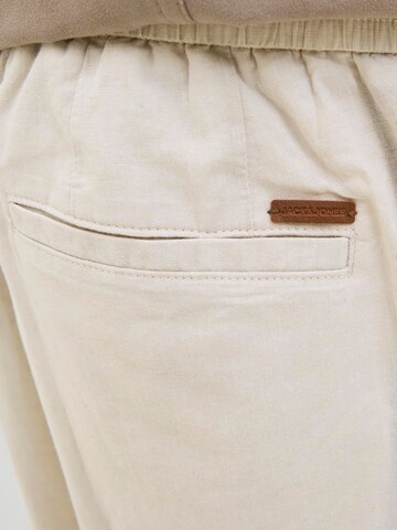 JACK & JONES - Pierna ancha Pantalón en beige