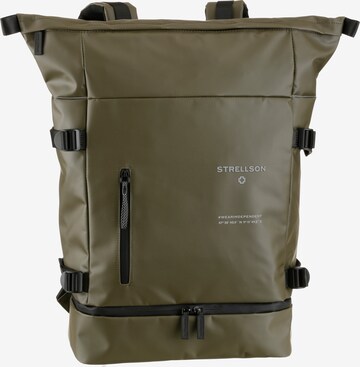 STRELLSON Backpack 'Sebastian' in Green: front