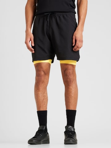 ADIDAS PERFORMANCE - regular Pantalón deportivo en negro: frente