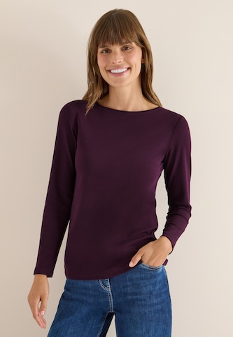 CECIL Shirt 'Pia' in Purple: front