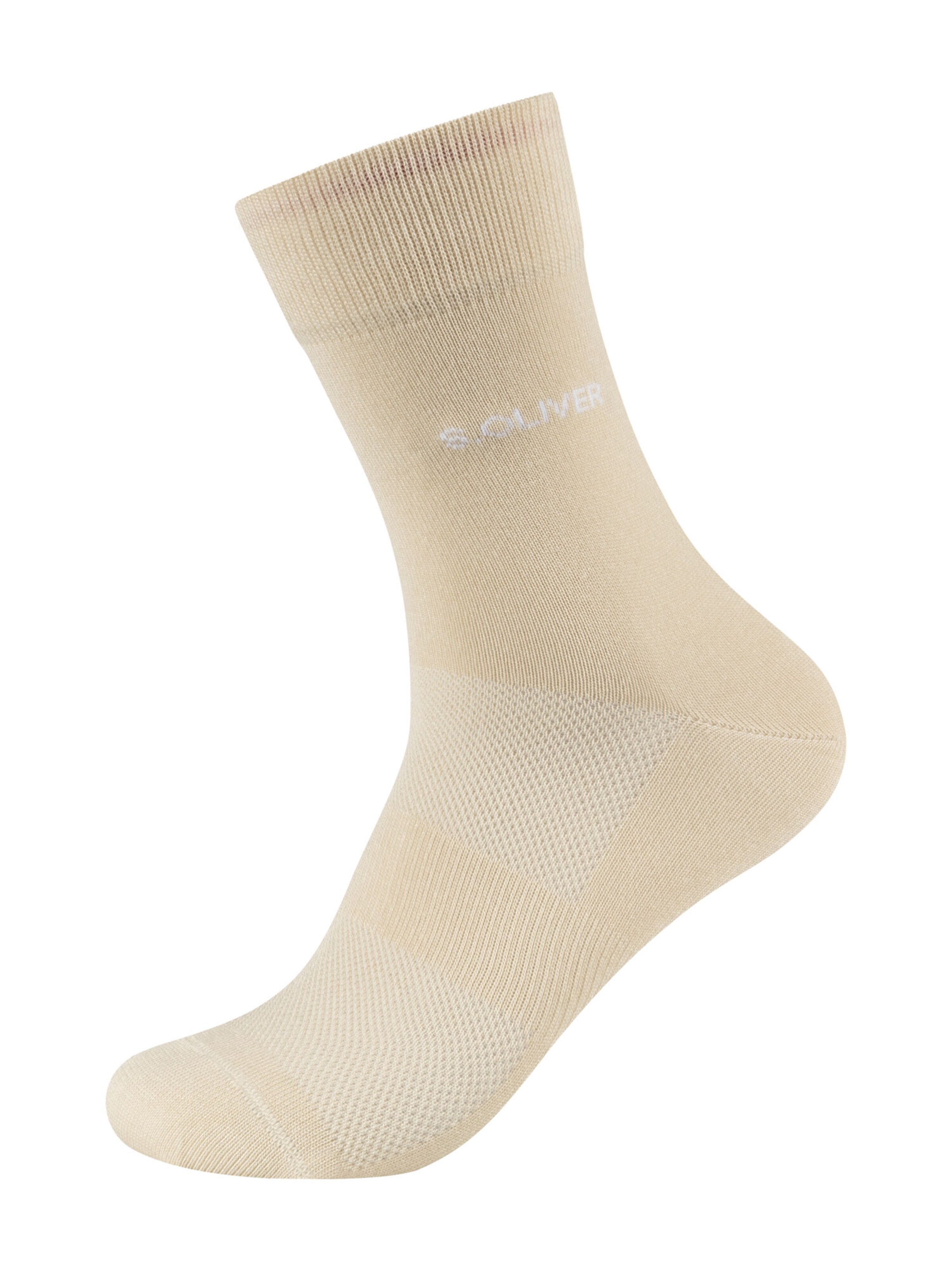 s.Oliver Socks in Beige