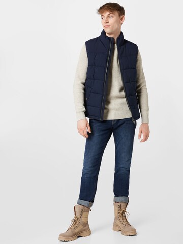 Gilet di TOM TAILOR in blu