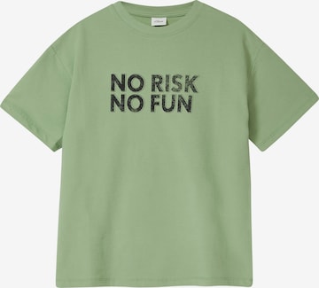 s.Oliver Collegepaita värissä vihreä: etupuoli