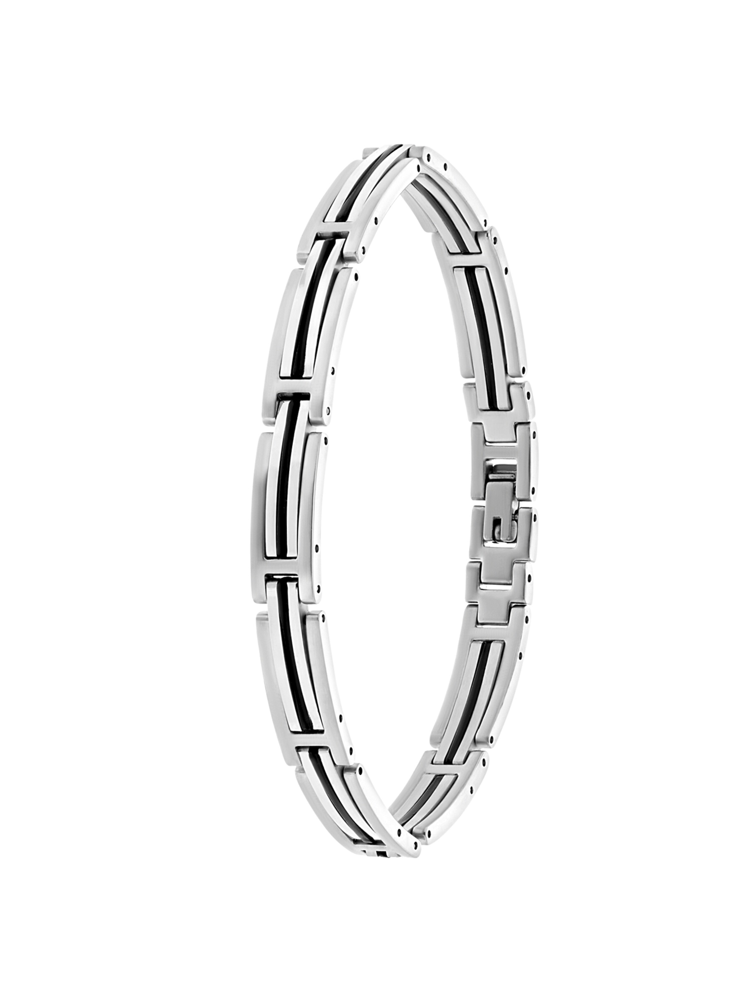 Lucardi Bracelet in Silver: front