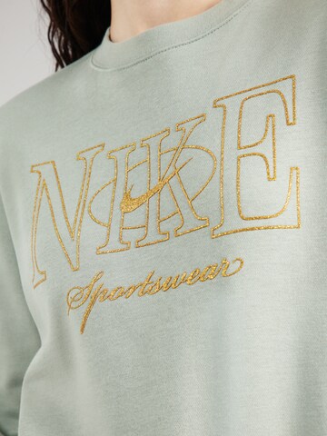 Sweat-shirt 'Club Fleece' Nike Sportswear en vert