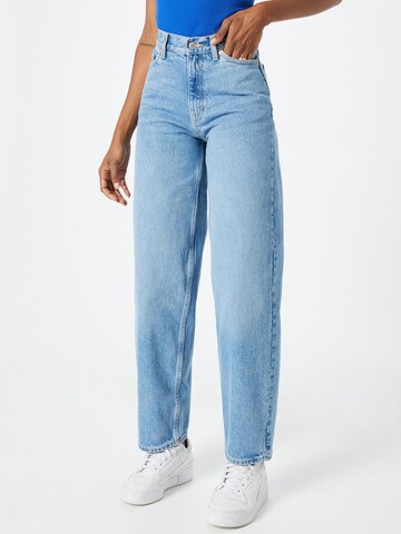 WEEKDAY Wide leg Jeans 'Rail' in Blue: front