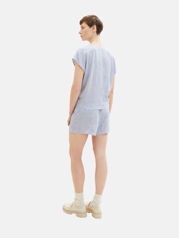 TOM TAILOR DENIM Regular Shorts in Grau