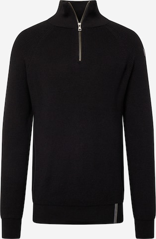 Key Largo Pullover 'MST STAGE' in Schwarz: predná strana