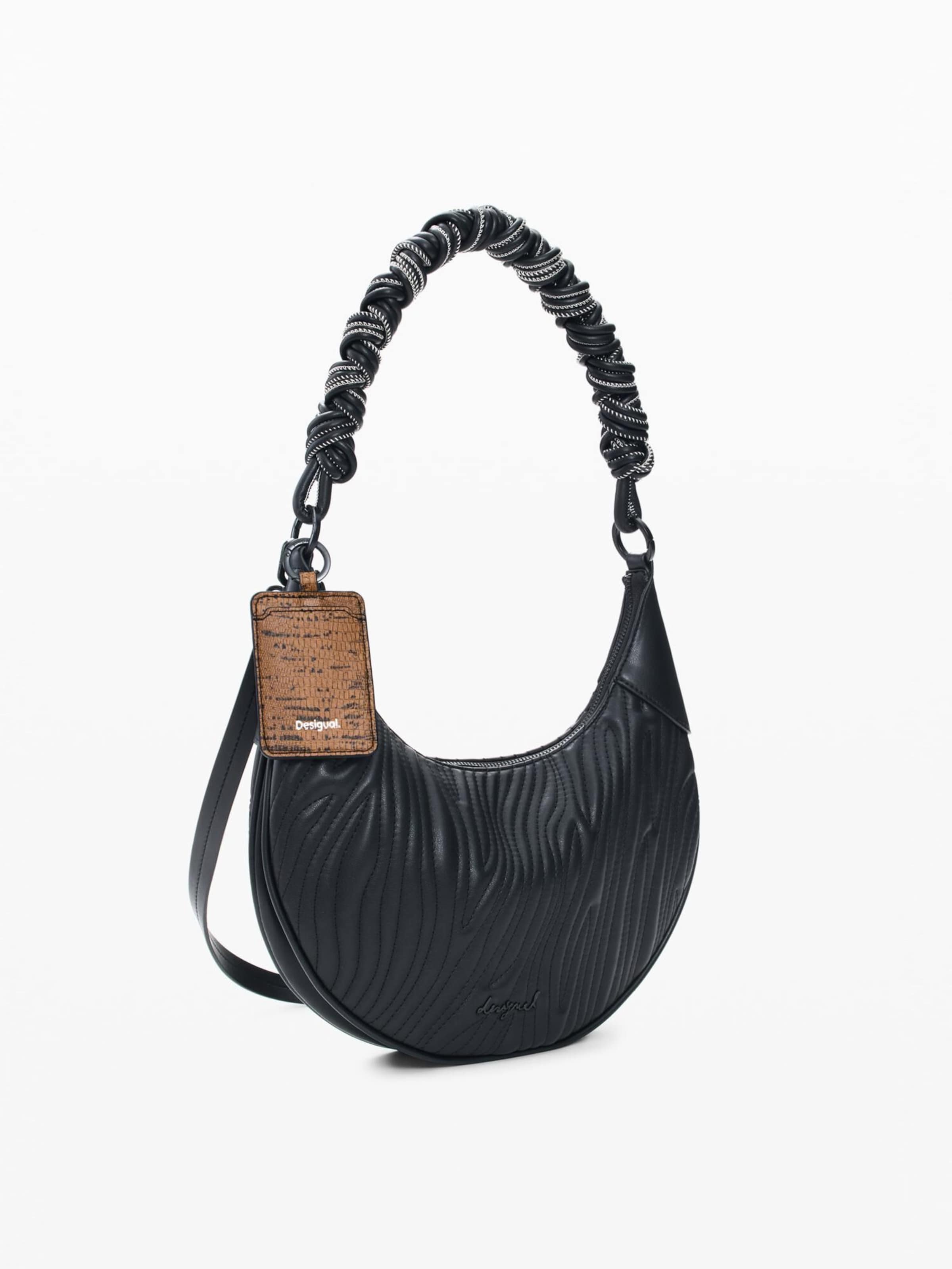 Desigual - Bolso de hombro en negro