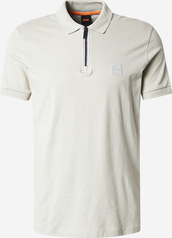 BOSS Shirt 'Passerzip' in Beige: front
