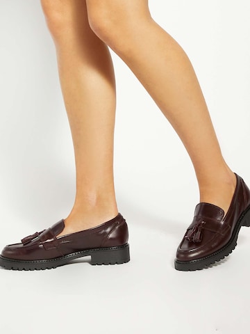 Dune LONDON Slipper 'Gracelyn' in Rot