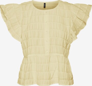 VERO MODA - Top 'VMERMA' en amarillo: frente