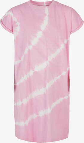 Urban Classics Dress in Pink: front