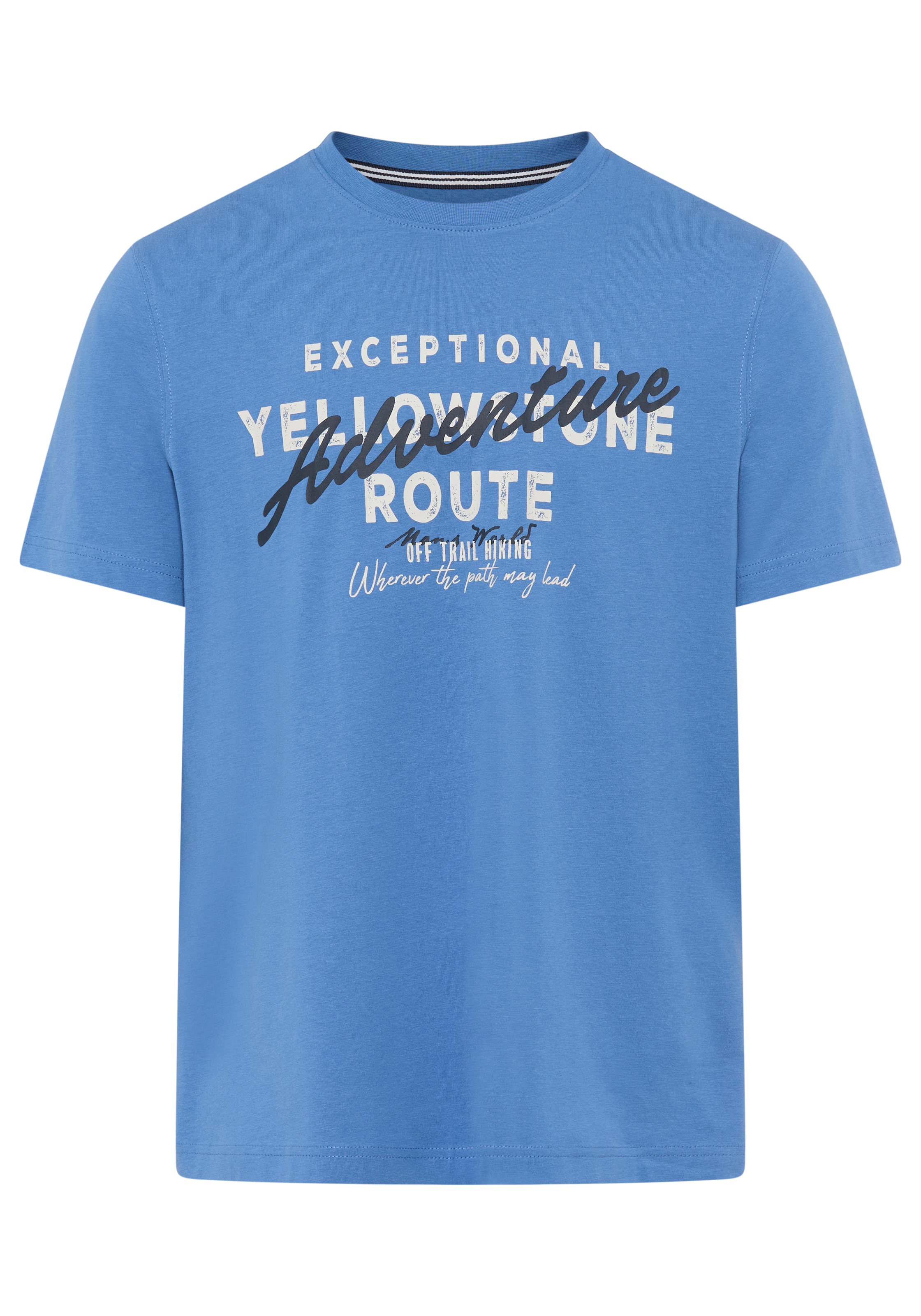 Man's World Shirt 'Man's World' in Blue: front