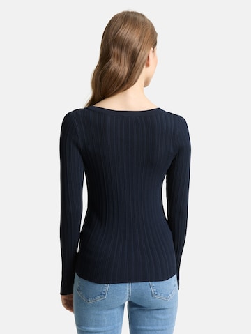 TOM TAILOR DENIM Pullover in Blau