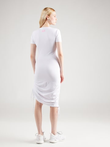 EA7 Emporio Armani - Vestido en blanco