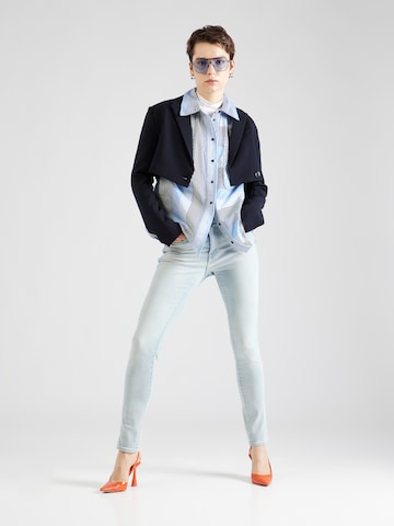 G-Star RAW Skinny Jeans '3301' i blå