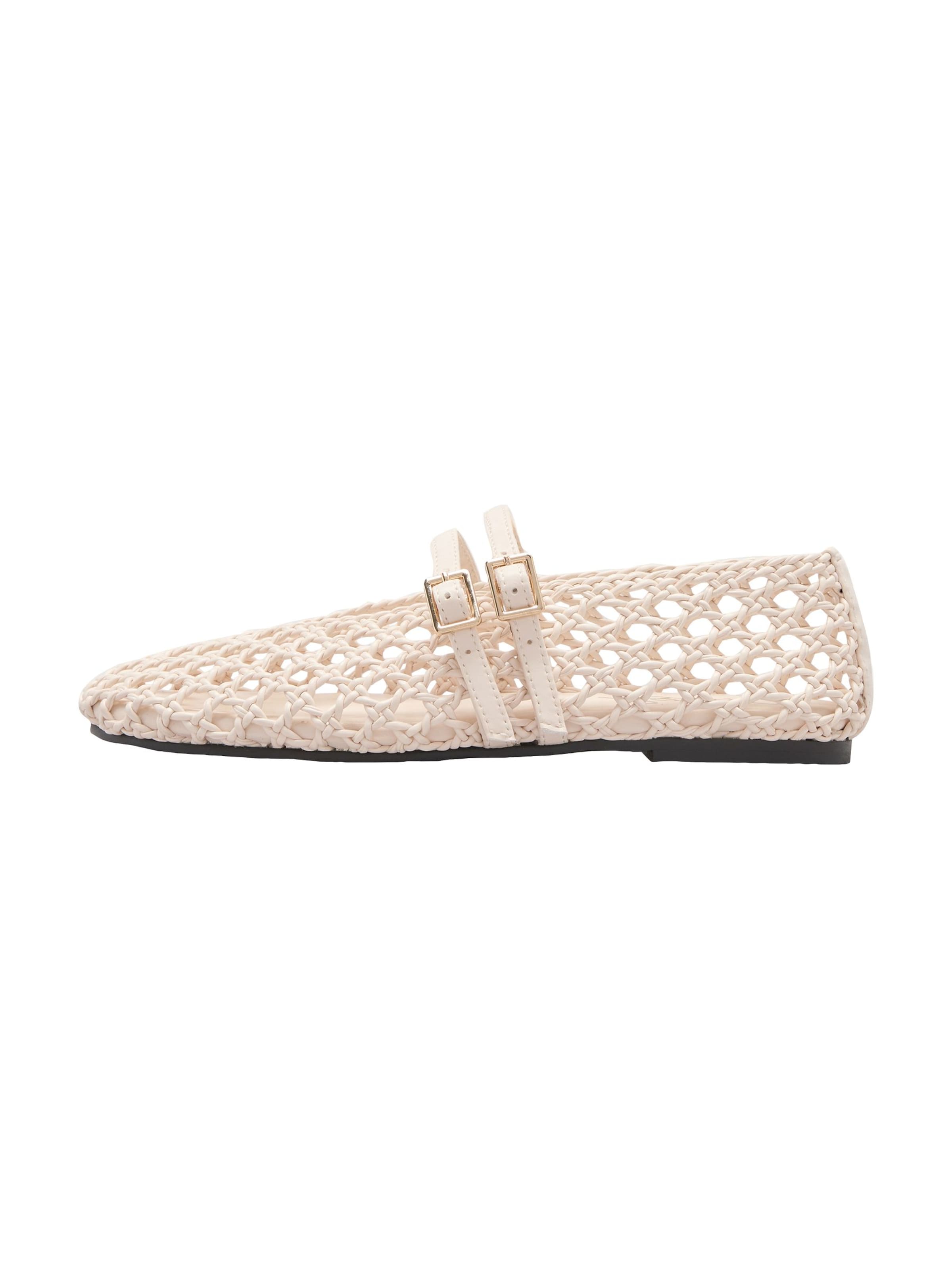 Ballerina con cinturino di Lipsy in beige: frontale
