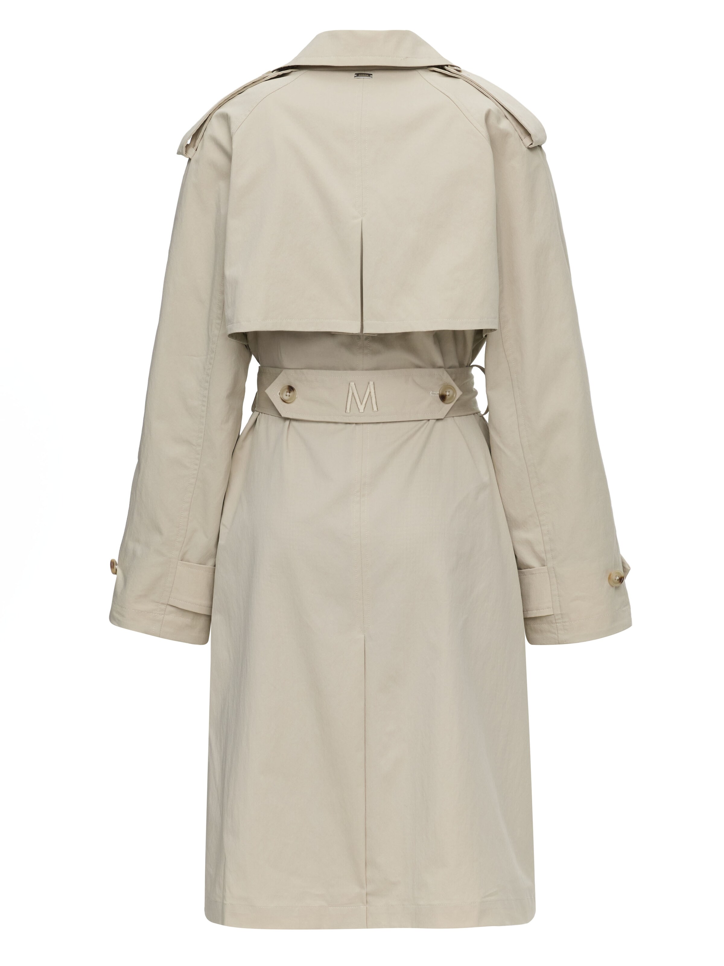 MANISA Between-season jacket 'Trenchcoat' in Beige