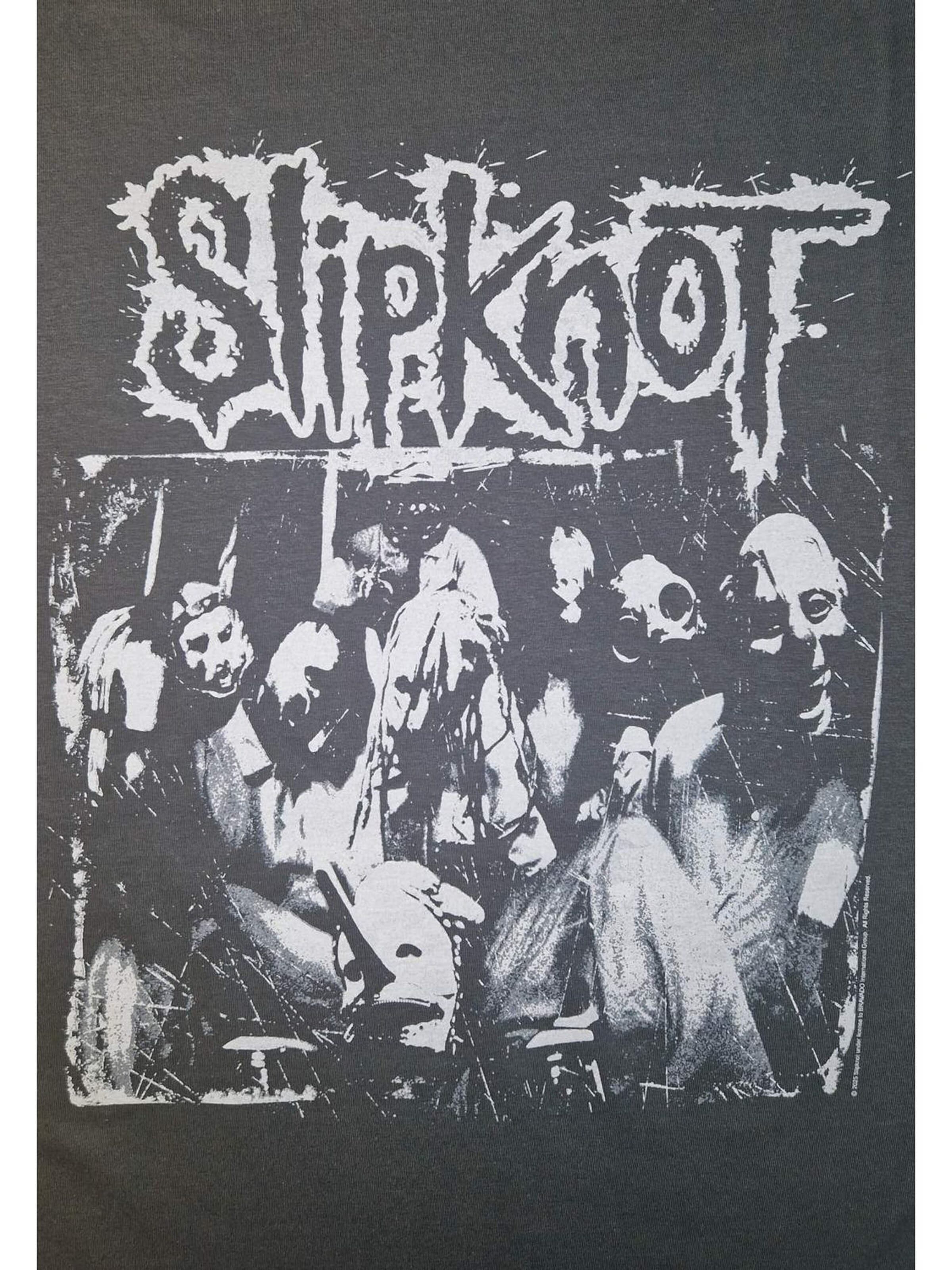 T-Shirt 'Slipknot Albums Platter T-Shirt' SLIPKNOT en gris