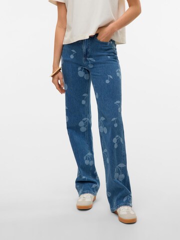 VERO MODA Loosefit Jeans 'VMTessa' in Blauw: voorkant