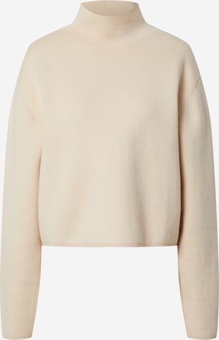 EDITED Sweater 'Alexandra' in Beige: front