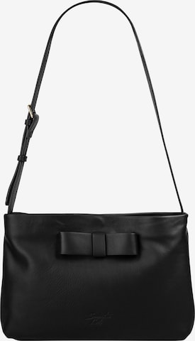 Samantha Look Umhängetasche in Schwarz: Vorderseite