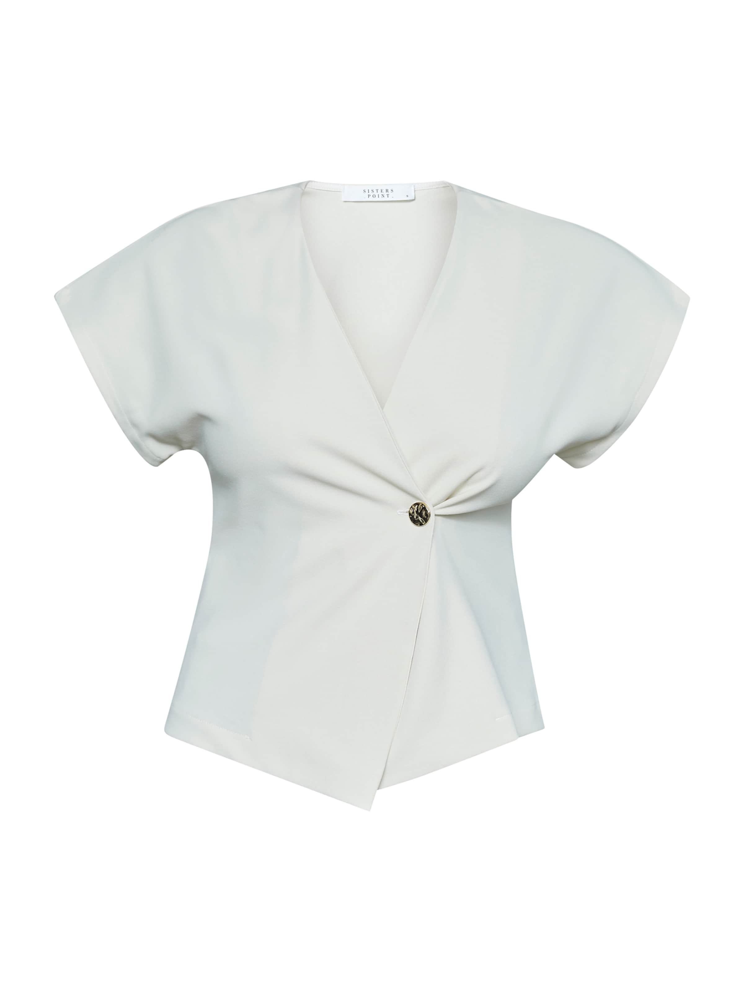 Chemisier 'GEVELA' SISTERS POINT en blanc : devant