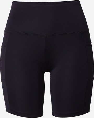 Bally Skinny Workout Pants in Black: front