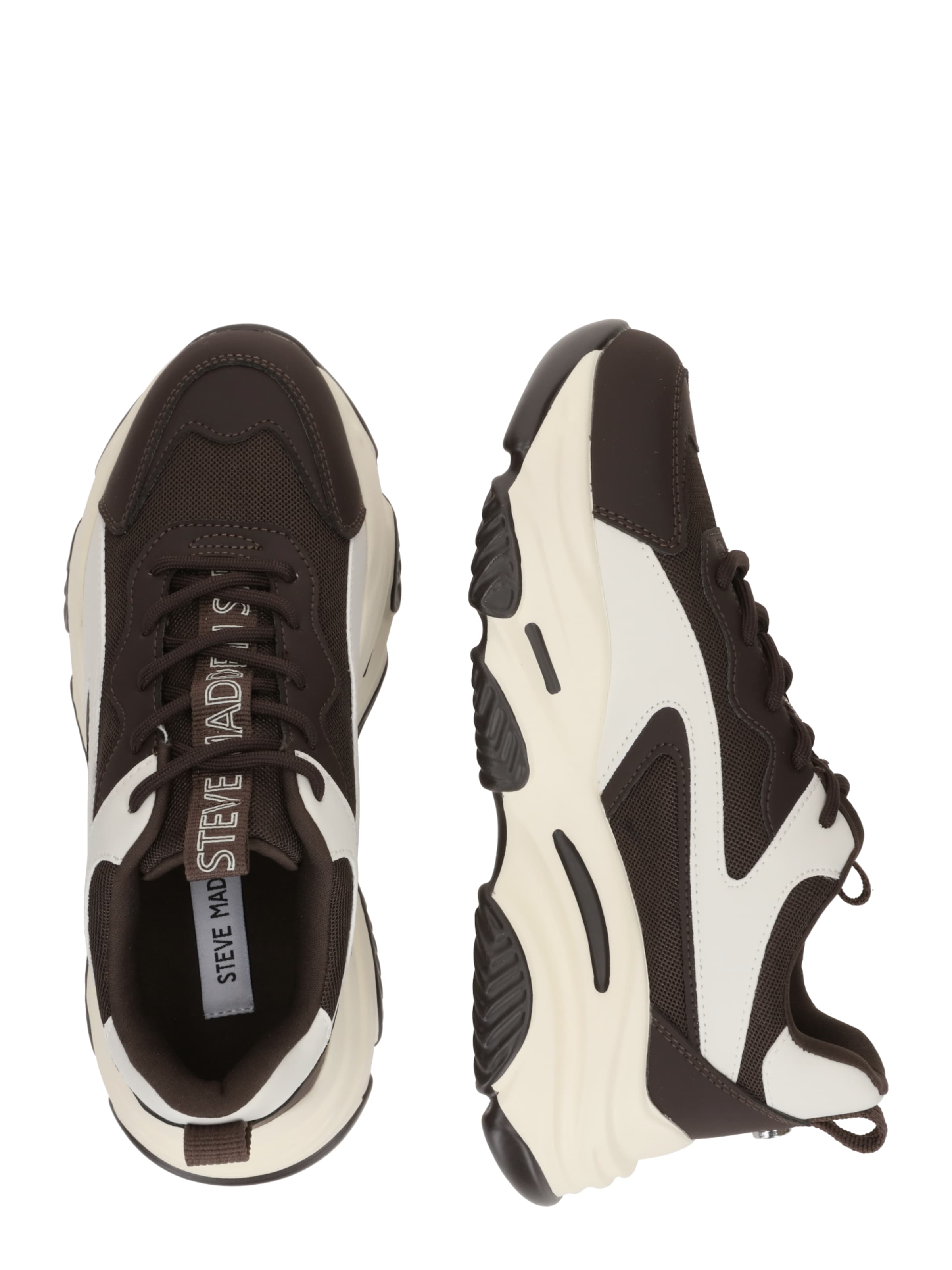 STEVE MADDEN Низкие кроссовки 'Acers' в Коричневый: сбоку