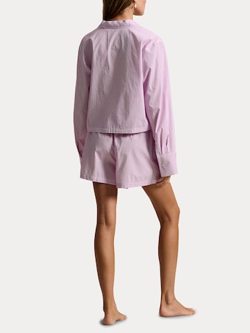 Pyjama ' Shirting Stripes ' Polo Ralph Lauren en rose