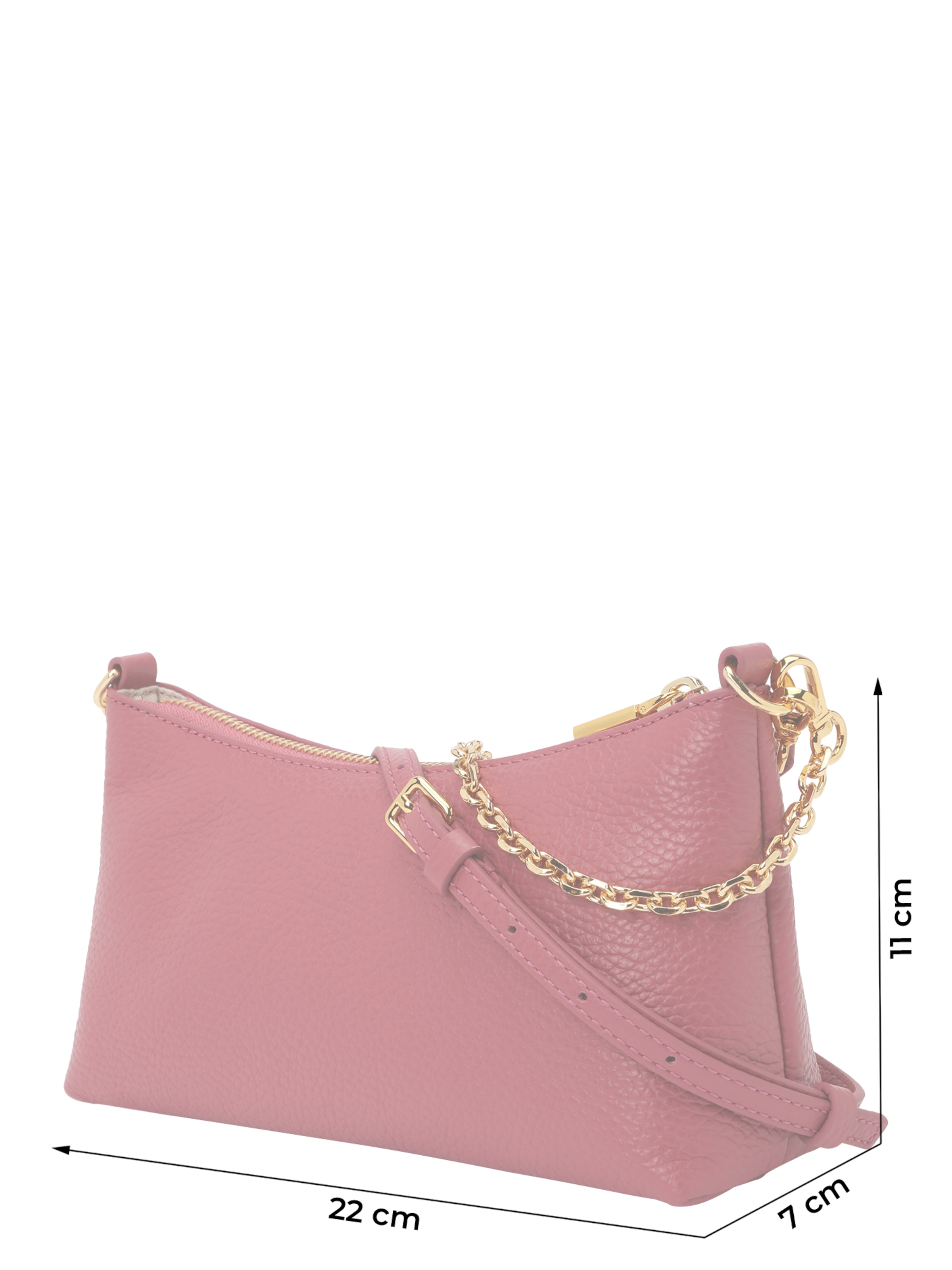 Coccinelle - Bolso de hombro 'AURA' en rojo: frente