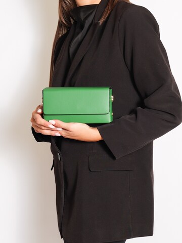 Borsa a tracolla 'Edera Chic' di Gave Lux in verde: frontale