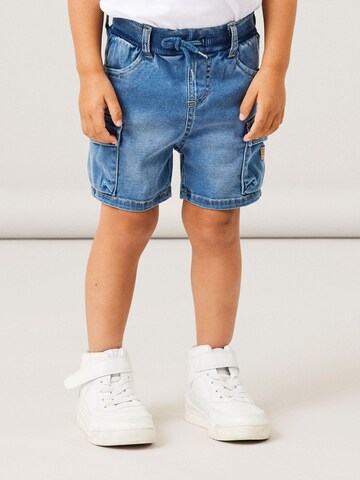 NAME IT Regular Shorts 'Ben' in Blau