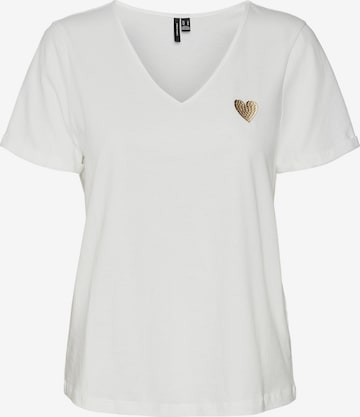 VERO MODA Shirt 'PRYLA' in Wit: voorkant