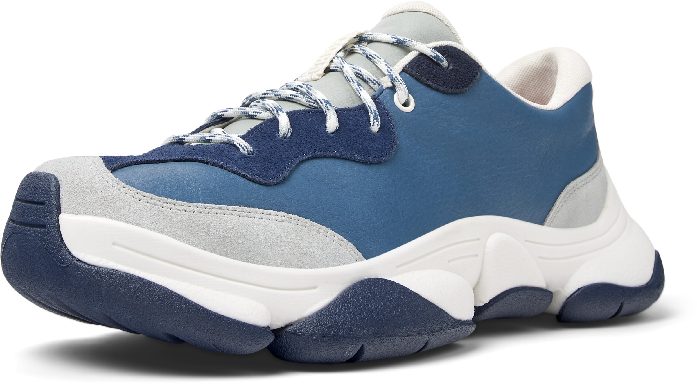 CAMPER Platform trainers 'Karst 2' in Blue / Pastel blue / Dark blue, Item view