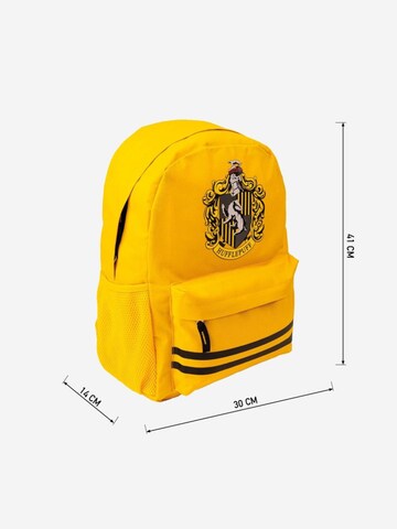 Harry Potter Rugzak 'Harry Potter Rugzak + Etui Hufflepuff Hoogte 41cm' in Geel