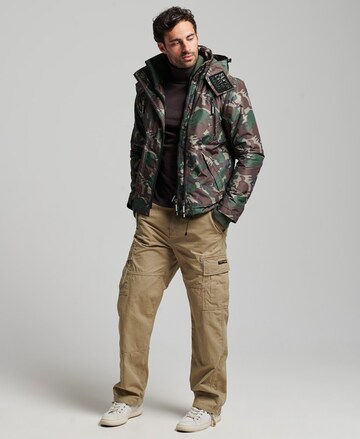 Superdry Winterjas 'Mountain' in Bruin