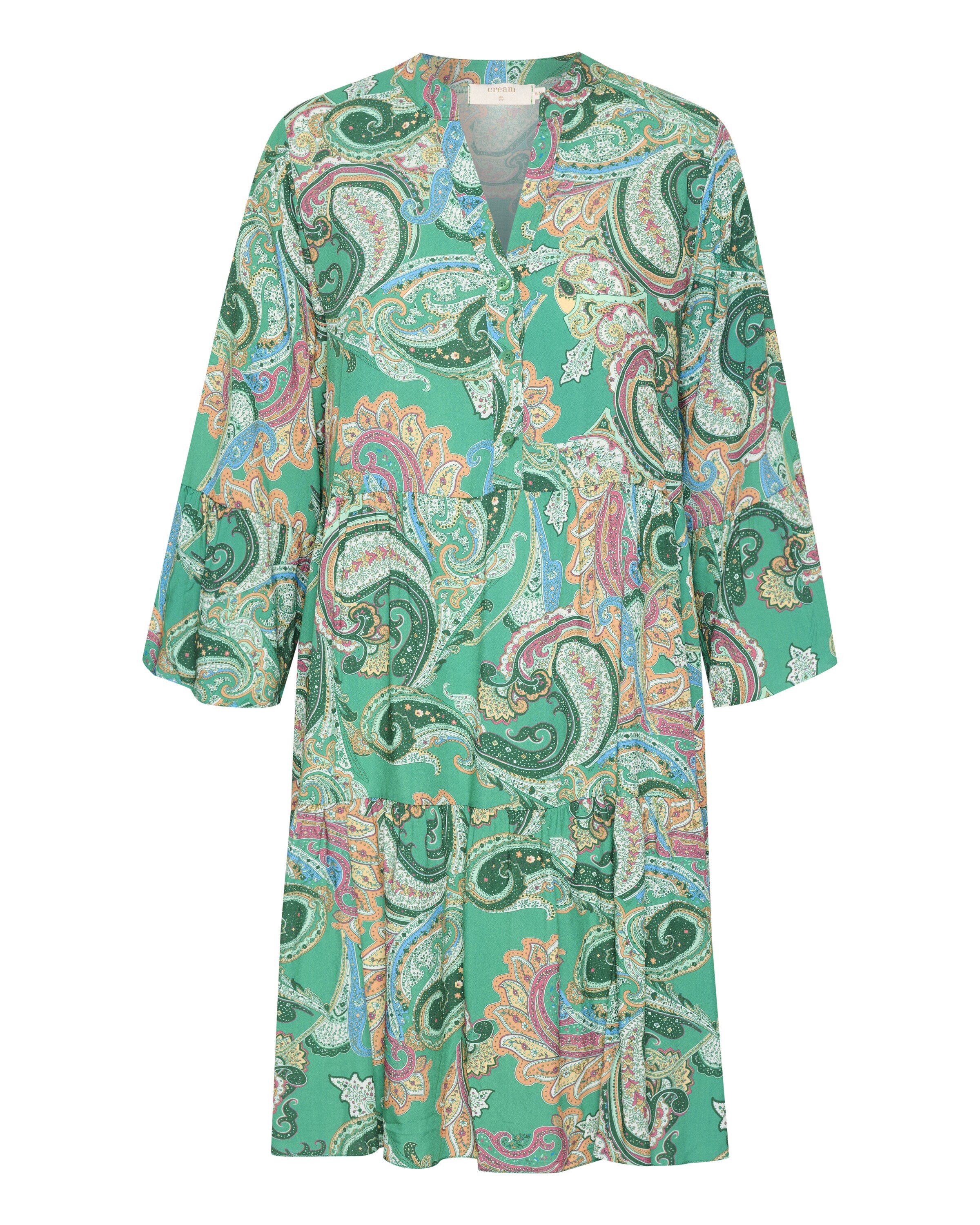 Cream Blousejurk 'Gina' in Groen: voorkant