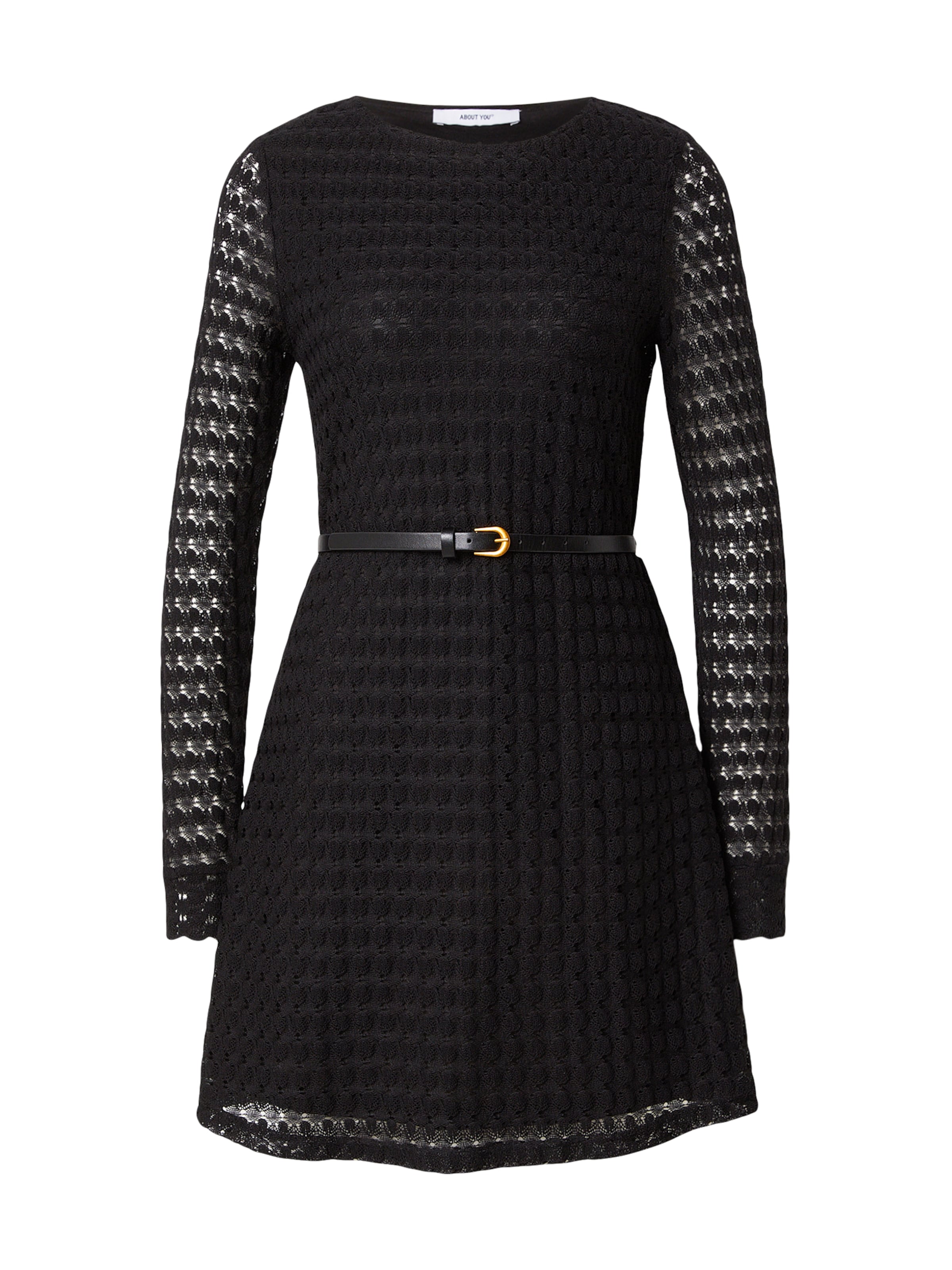 ABOUT YOU Kleid 'Sofia' in Schwarz: Vorderseite