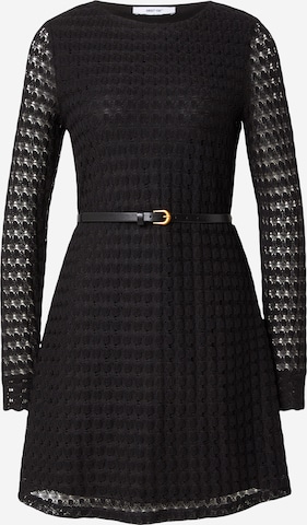 juoda ABOUT YOU Megzta suknelė 'Sofia': priekis