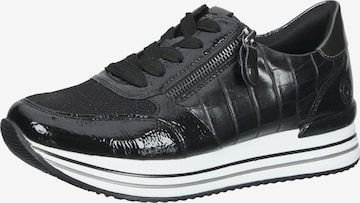 REMONTE Platform trainers in Black: front