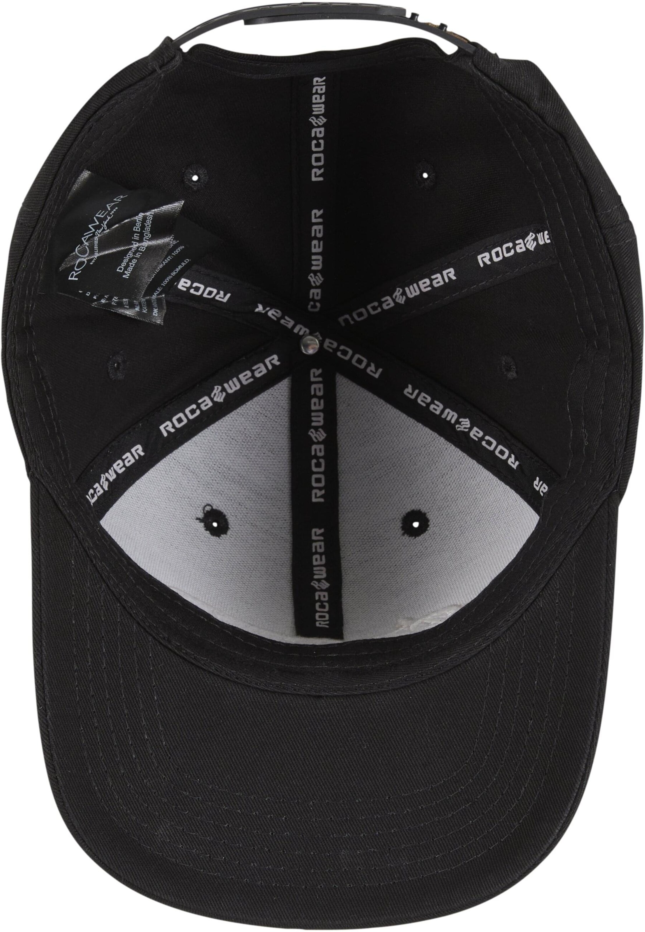 ROCAWEAR Czapka z daszkiem 'Main' w kolorze czarny